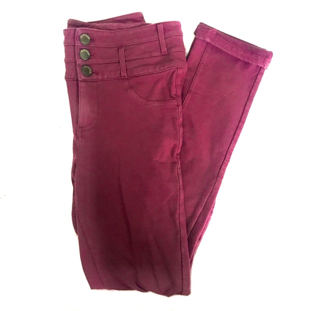 Wet Seal Pants (Maroon)